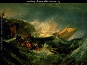 Wreck of a Transport Ship - William Turner