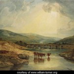 Bridge over the Usk - William Turner