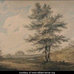 Landscape with Trees and Figures - William Turner